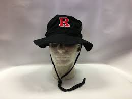 Rutgers Bucket Hat Black Scarlet Fever Rutgers Gear