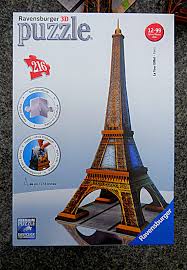 Maybe you would like to learn more about one of these? Chez Maximka Eiffel Tower 3d Puzzle Ravensburger