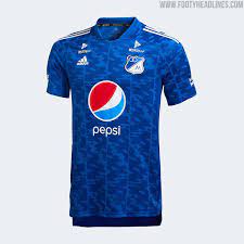 Centro que es interceptado por jeider riquett. Millonarios 21 22 Home Kit Released Footy Headlines