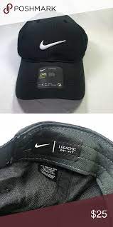 Nike Legacy 91 Golf Cap Adjustable Nike Legacy 91 Golf Hat Size Adjustable Color Black White Condition New With Tags Nike Accessories Nike Black Nikes