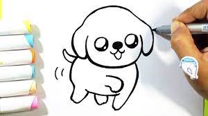 Check spelling or type a new query. How To Draw Puppy Cute Easy Bobo Cute Art Youtube