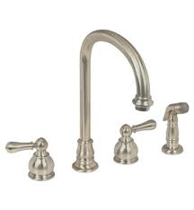 Check spelling or type a new query. American Standard 4751732 Hampton 2 Handle High Arc Kitchen Faucet With Separate Side Spray