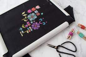 And download free cross stitch pattern planning sheets by signing up to the newsletter! 8 Tips For Cross Stitching On Black Or Dark Fabric Stitched Modern