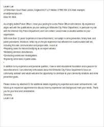 Police and other law enforcement departments are generally funded through tax revenue or, in some cases, through community fees. Free 9 Cover Letters For Resume Templates In Ms Word Pdf