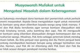 Kunci Jawaban Halaman 181 Musyawarah Mufakat Untuk Mengatasi Masalah Dalam Keberagaman Buku Kunci Halaman