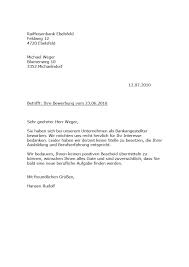 Jeder mensch bekommt bei seinen bewerbungen auch absagen. Bewerbungsportal Bewerbungstraining