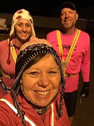 Supporting cancer charity bike run today