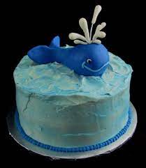 Whimsical Whale Birthday Cake Lexington Ky Whale Birthday Cake Whale Cakes Whale Birthday