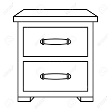 Home » foods » cute birthday cake clipart. Bedside Table Icon In Outline Style Isolated On White Background Royalty Free Cliparts Vectors And Stock Illustration Image 67722481