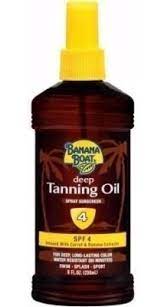 Bronzeador Banana Boat Fps 4 Dark Tanning Oil Oleo 236ml Mercado Livre