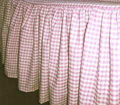 Choose from contactless same day delivery, drive up and more. Light Pink Gingham Check Bedskirt In All Sizes From Twin To Cal King Including Crib And Daybeds In Many Skirt Drop Lengths