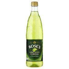 Rose S Lime Juice Cordial The English Version Not The High Fructose Corn Syrup One They Push Off On The Us Lime Juice Juice For Life Juice