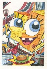 Spongebob Gallery Show On Behance Cubist Art Art History Lessons Cubism