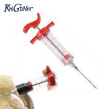 bbq meat syringe marinade injector poultry turkey chicken flavor syringe cooking sauce injection tool kitchen acces bbq meat marinade injector chicken flavors