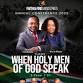 When Holy Men of God Speak Conference event image