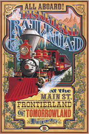 Disneyland Railroad Vintage Disneyland Disney Posters Vintage Disney Posters