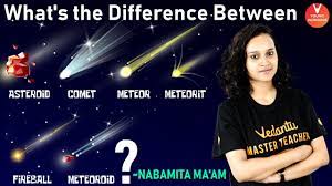 Check spelling or type a new query. What S The Difference Between Comets Asteroids Meteoroids Meteors Meteorites Vedantu Youtube