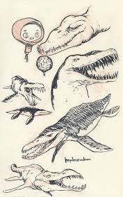 Liopleurodon 01 By Jakeparker On Deviantart Dinosaur Drawing Animal Drawings Dinosaur Sketch