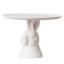 Check spelling or type a new query. White Ceramic Cake Serving Tray Takes The Cake Rabbit Cake Stand Stardust