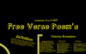 American heritage® dictionary of the english language, fifth. Free Verse Poem By Katie Helton