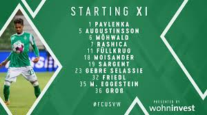 ˈvɛɐ̯dɐ ˈbʁeːmən), commonly known as werder bremen, werder or simply bremen, is a german professional sports club based in bremen, free hanseatic city of bremen. Sv Werder Bremen En On Twitter Here S How We Line Up This Afternoon Christian Gross Returns To The Starting Xi Following His Suspension Werder Fcusvw Https T Co Xgmbawaj9f