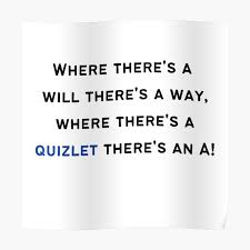 Which the more man's nature runs to, the more ought law to weed it out.3. Quizlet Posters Redbubble