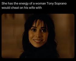 The fact that she's played by Johnny Sack's daughter makes it even better  😂 'And that kidsh, is How I Met your Mudda'