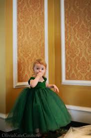 Emerald Flower Girl Dress Green Flower Girl Dresses Flower Girl Dresses Flower Girl