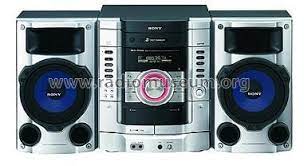 3 Cd Changer Mini Hifi Component System Radio Sony Do Brasil Sony