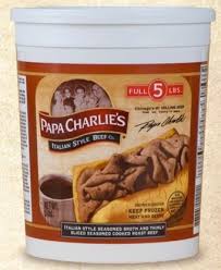 Microwave product on high 2 minutes, stir . 5 Off The Purchase Of Two 5lb Packages Of Papa Charlie S Italian Style Beef New Coupons And Deals Printable Coupons And Deals