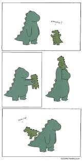 Liz Climo S Dino Daddy Awww Funny Animal Comics Funny Illustration Funny Comics