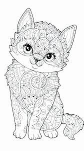 Some of our free coloring pages have been drawn like doodles, or with zentangle style ! Difficult Coloring Pages Of Animals Fresh Cute Animal Coloring Pages Hard Cat Coloring Page Mandala Coloring Pages Owl Coloring Pages