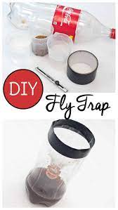 How To Make A Fly Trap From A Soda Bottle Diy Fly Trap Homemade Fly Traps Fly Traps