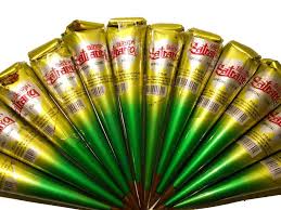 12 X Satrang Mehndi Mehandi Henna Cone Temporary Tattoo Myrtle Oil Free Mehndi Cone Henna Cones Body Art