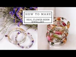 Maybe you would like to learn more about one of these? How To Put Real Flowers In Resin Jewellery Jewelry Youtube