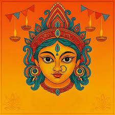 Hindu Tanrıçası Devi Maa Durga #39;nın Yüzü, Durga, Navratri, Tanrıça PNG  Resim Şeffaf ve çizimi Ücretsiz İndirilebilir