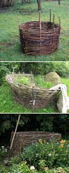 Willow Composter Kompost Kompostierung Naturnaher Garten