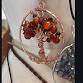Tree of life crystal pendant class at the Bloomin...