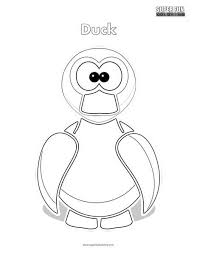 We have collected 40+ cartoon duck coloring page images of various designs for you to color. Cartoon Duck Coloring Page Super Fun Coloring