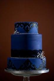 Black And Blue Wedding Cake A Beautiful Cliche Blue Cakes Wedding Cakes Blue Black Wedding Cakes