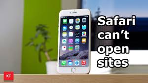 Do These Steps If Safari Can T Open Sites In Your Iphone Youtube