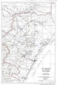 Placering af zulu kingdom, c. Hermannsburg Mission