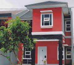 Abu lilac dapat menjadi contoh cat rumah minimalis bagian luar dan dalam. Cat Rumah Abu Abu Kombinasi Merah Sekitar Rumah