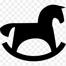 A rocking horse can provide hours of amusement for a small child or it can be a unique addition to any equestrian lover's decor. Rocking Horse Silhouette Rocking Horse Child Png Pngegg