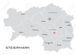 The original size is 1077 pixels width and 810 pixels height. Administrative And Political Map Of The Austrian State Of Styria Royalty Free Cliparts Vectors And Stock Illustration Image 76699809