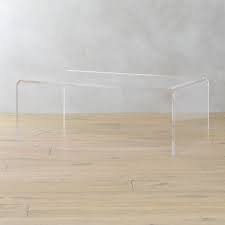 Peekaboo Acrylic Coffee Table Reviews Cb2 Clear Coffee Table Acrylic Coffee Table Tall Coffee Table