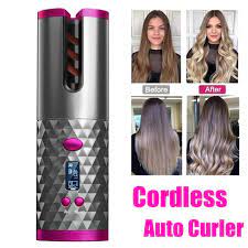 Swanmyst automatic hair curler ceramic profes. Professional Automatic Ceramic Hair Curler Usb Rechargeable And Power Bank