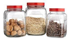 Area rugs by shape round rectangle runner square oval. Set 2 Large Vintage 1876 Glass Kitchen Canisters Storage Jars With Glass Lids Canisters Jars Home Garden Worldenergy Ae