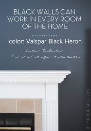 paint colors for black walls + painting
