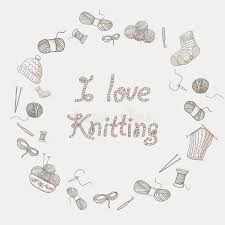Maybe you would like to learn more about one of these? Set Of Doodle Knitting Icons And Lettering I Love Knitting Stock Vector Illustration Of Design Cartoon 173975496
